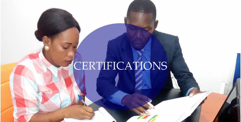 certifications